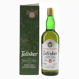 Talisker 8 Year Old 1970s Whisky - 75cl 45.8%