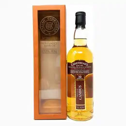 Cambus 30 Year Old Cadenhead Single Grain Scotch Whisky, 70cl, 45.5% ABV