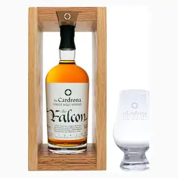 The Cardrona "The Falcon" Single Malt Whisky & Glass 70cl