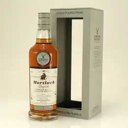 Mortlach Distillery 25 year old Speyside Single Malt Scotch Whisky from Gordon & MacPhail Distillery Labels 46% 70cl