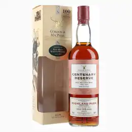 Highland Park 1970 Centenary Reserve Gordon & Macphail
