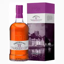 Tobermory 21 Year Old Single Malt Scotch Whisky