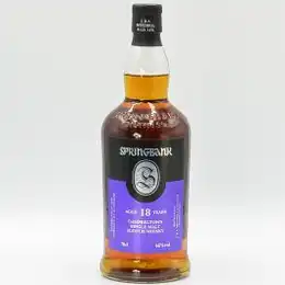 Springbank 18 Year Old Single Malt 2022 Release