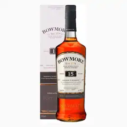 Bowmore 15 Years Golden & Elegant Whisky