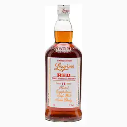 LONGROW Red 11 Year Old 2022 Release Tawny Port Cask Matured Peated Campbeltown Single Malt Scotch Whisky 70cl 57.5%