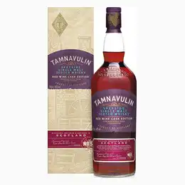 Tamnavulin Speyside Single Malt Scotch Whisky - German Pinot Noir Red Wine Edition 70cl