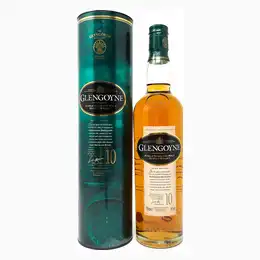 Glengoyne 10 Year Old Single Malt Scotch Whisky, 70cl, 40% ABV