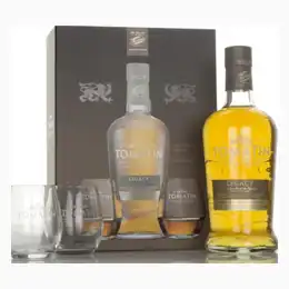 Tomatin Legacy Gift Pack with 2x Glasses Whisky 70cl