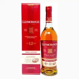 Glenmorangie 12 Year Old Lasanta Sherry Cask Finish Scotch Whisky, 70cl, 43% ABV
