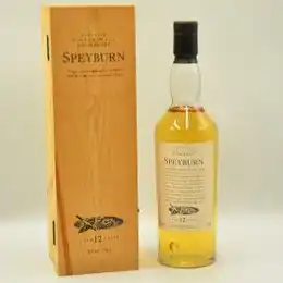 Speyburn 12 Year Old Malt Whisky Flora & Fauna Wooden Box