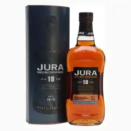 JURA 18 Year Old Single Malt Scotch Whisky 70cl 44%