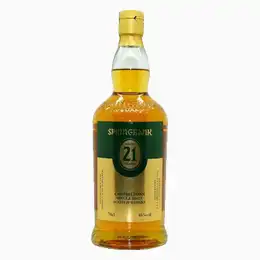 Springbank 21 Year Old Single Malt Whisky Rum Cask