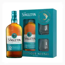 The Singleton Of Dufftown 12 Year Whisky 70cl Gift Pack