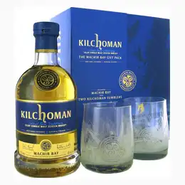 Kilchoman Machir Bay 2 Glass Giftpack 46% 70cl