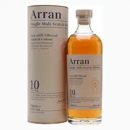 Arran 10 Year Old Scottish Single Malt Whisky 46% abv 70 cl