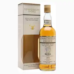 Brora 1972 Bot.1997 Connoisseurs Choice Map Label