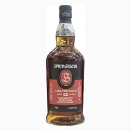 SPRINGBANK DISTILLERY 12yo Cask Strength 2024 57.2% abv 700ml