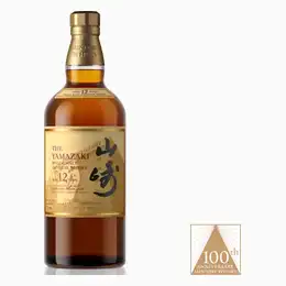 Yamazaki Japanese 12 Year Old Malt 100th Anniversary Limited Edition Suntory Whisky