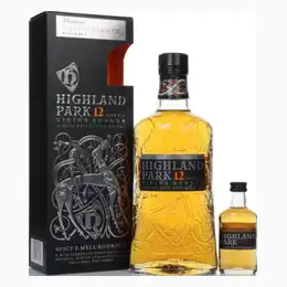 Highland Park 12 Year Old - Hitchhiker Gift Set with Cask Strength Release No. 3  Whisky