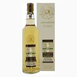 Dimensions Linkwood 2009 12 Year Old Limited Edition Single Cask Speyside Single Malt Scotch Whisky 70cl
