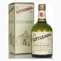 Littlemill 8 Year Old Green Bottle Whisky 70cl
