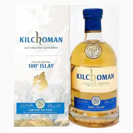 Kilchoman 100% Islay 4th Edition Single Malt Scotch Whisky, 70cl, 50% ABV