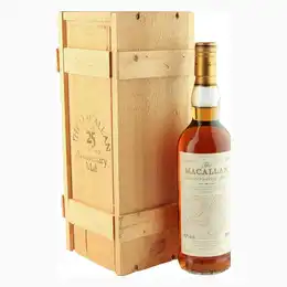 Macallan 1966 25 Year Old Anniversary Malt, UK 1992 Bottling with Box