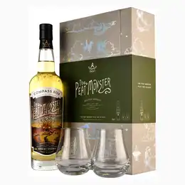 Compass Box Peat Monster Whisky Glass Gift Pack