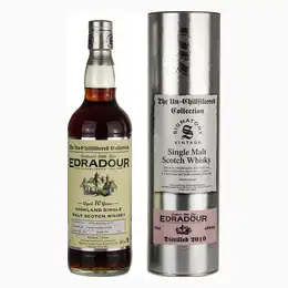 Edradour 10 Year Old 2010 Signatory Un-Chillfiltered
