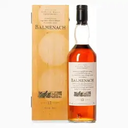 Balmenach 12 Year Old Flora & Fauna With Original Wooden Box
