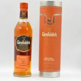 Glenfiddich 14 Year Old Malt Whisky Rich Oak in Leather Tube