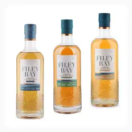 Filey Bay Single Malt Whisky Trio, 3 x 70cl