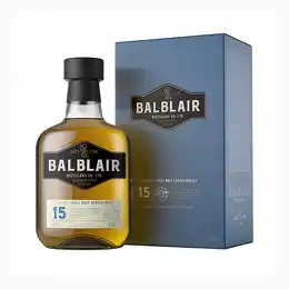 Balblair 15 Year Old Highland Single Malt Scotch Whisky 70cl