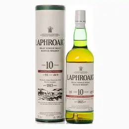 Laphroaig 10 Year Old Cask Strength Batch 010 Bottled 2018 With Original Tube