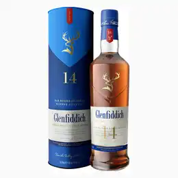 Glenfiddich 14 Year Old Bourbon Barrel Reserve Whisky 70cl
