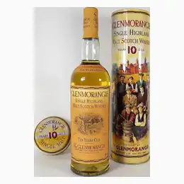 Glenmorangie 10 Year Old from 1990s in The Sixteen Men of Tain Gift Tin 