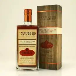 Robusto Cigar Malt 8 year old 100% Oloroso Sherry Cask Blended Malt Scotch Whisky from The Whisky Cellar Private Cellars Selection 52.5% 70cl