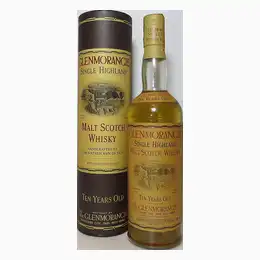 Glenmorangie 10 Year Old from 1990s in Carton Tube 