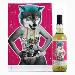Caol Ila 12YO Cut Your Wolf Loose Cask #31906 with Print
