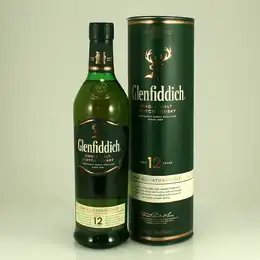 Glenfiddich 12 year old Original Speyside Single Malt Scotch Whisky 40% 70cl