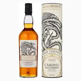 Cardhu Gold Reserve House Targaryen Game Of Thrones 70cl