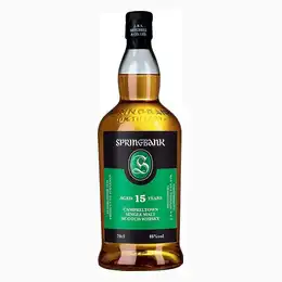 Springbank 15 Year Old Single Malt Scotch Whisky