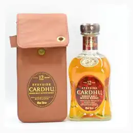 Cardhu 12 Year Old Single Malt Whisky in Leather Case