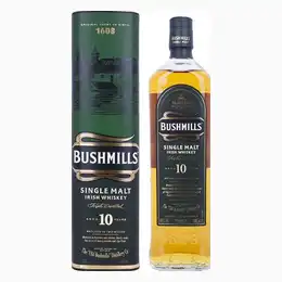 Bushmills 10 Year Old Irish Whiskey 70cl