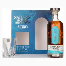 Sailors Home The Journey Gift Set with Glass Whiskey 70cl