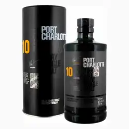 Bruichladdich Port Charlotte 10 Year Old Islay Single Malt Whisky 70cl