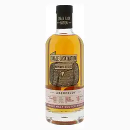 Single Cask Nation Aberfeldy 2014 10 Year Old Limited Edition Single Cask Highland Single Malt Scotch Whisky 70cl