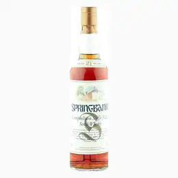 Springbank 21 Year Old, Distillery Label Nineties Bottling