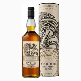 Cardhu Gold Reserve - Game Of Thrones House Targaryen Limited Edition Speyside Single Malt Scotch Whisky 70cl