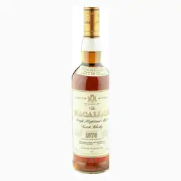 Macallan 1976 18 Year Old, Bank of Scotland 1995 Bottling